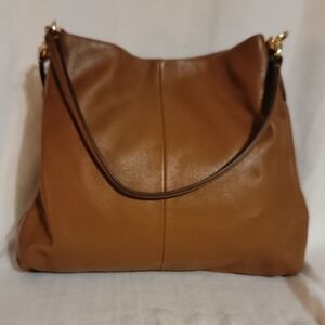 Coach Phoebe Leather Shoulder Bag